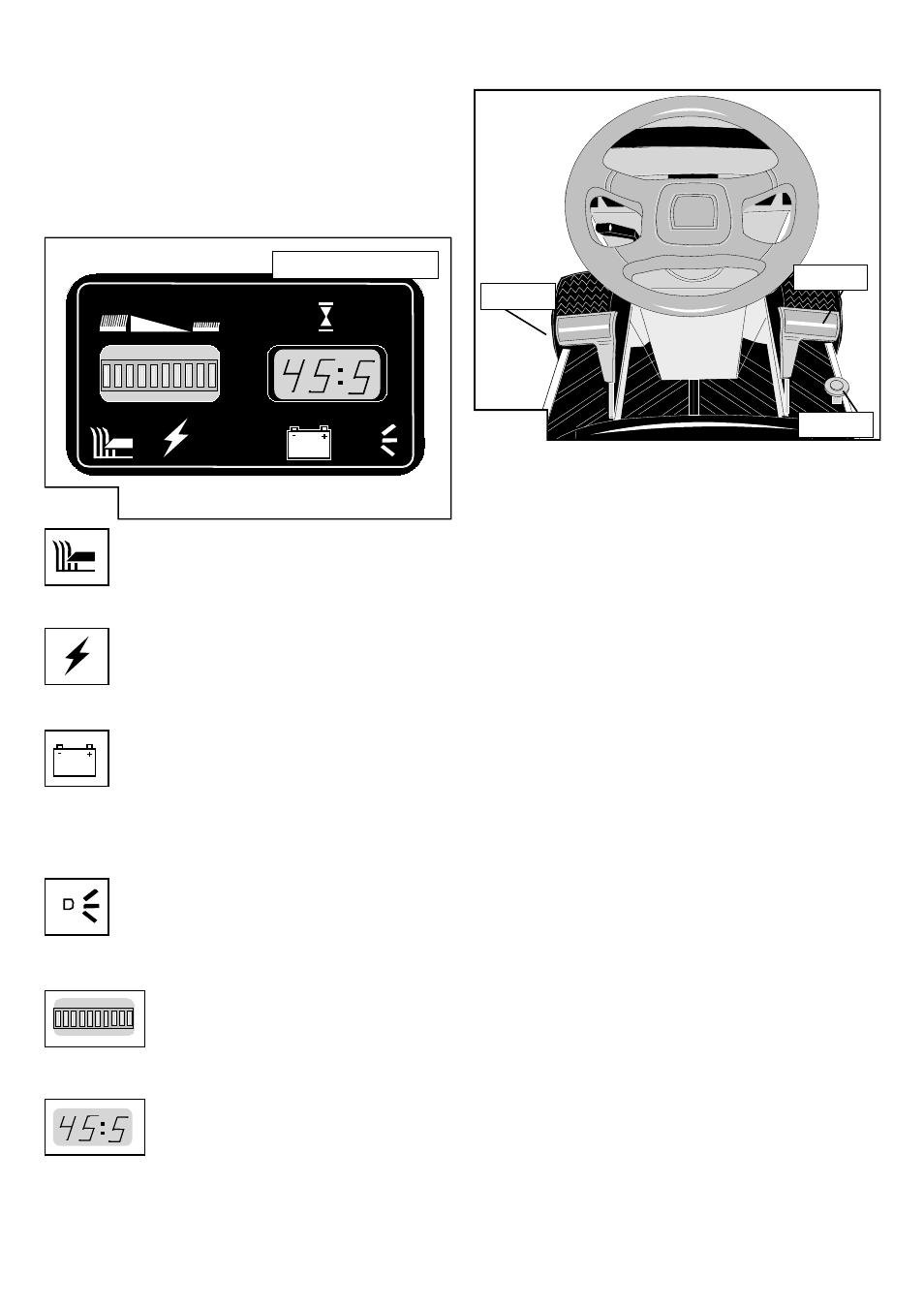 Controls - indicators, C series garden tractor - controls - indicators | Countax Garden Tractor User Manual | Page 6 / 26