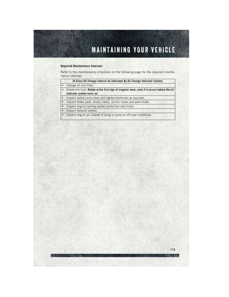 Ram Trucks 2015 ProMaster - User Guide User Manual | Page 115 / 140