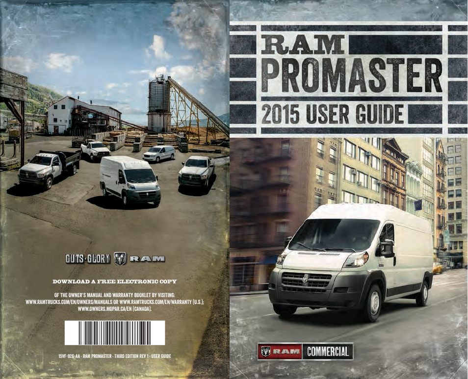 Ram Trucks 2015 ProMaster - User Guide User Manual | Page 140 / 140