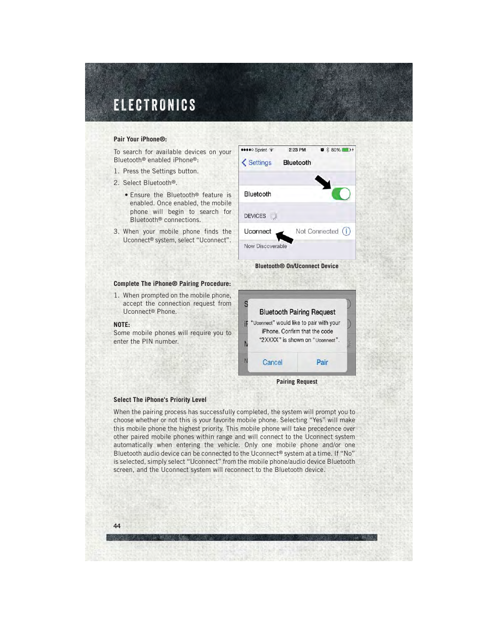 Ram Trucks 2015 ProMaster - User Guide User Manual | Page 46 / 140