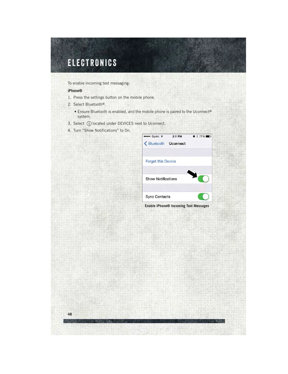 Ram Trucks 2015 ProMaster - User Guide User Manual | Page 50 / 140
