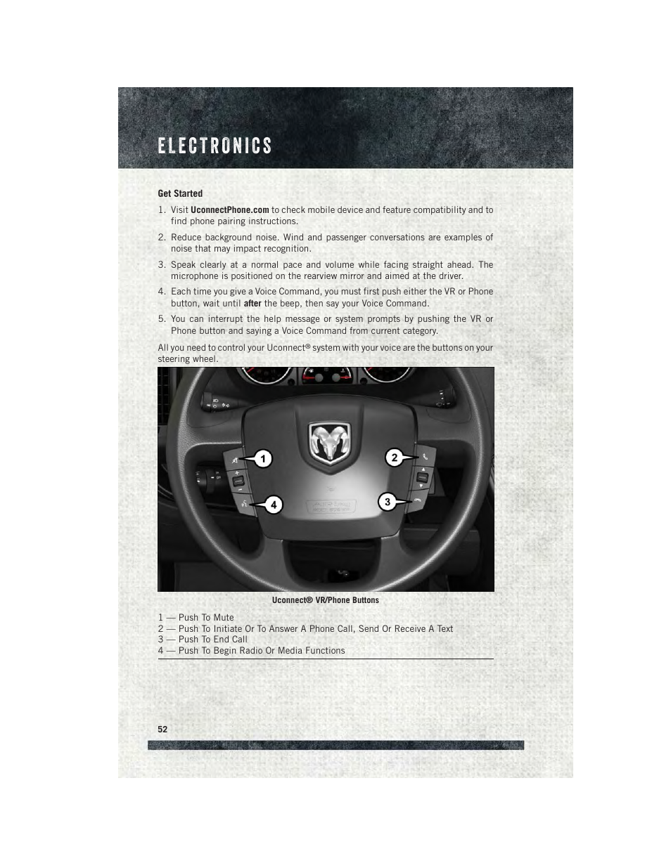 Ram Trucks 2015 ProMaster - User Guide User Manual | Page 54 / 140