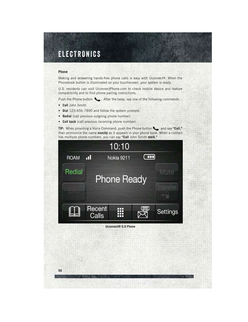 Ram Trucks 2015 ProMaster - User Guide User Manual | Page 58 / 140