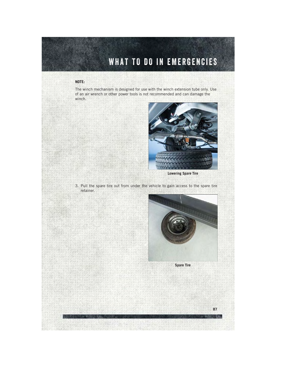 Ram Trucks 2015 ProMaster - User Guide User Manual | Page 89 / 140