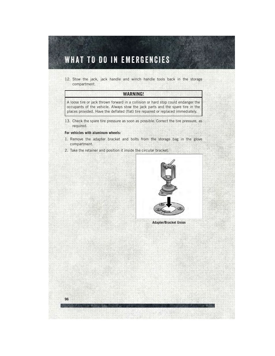 Ram Trucks 2015 ProMaster - User Guide User Manual | Page 98 / 140