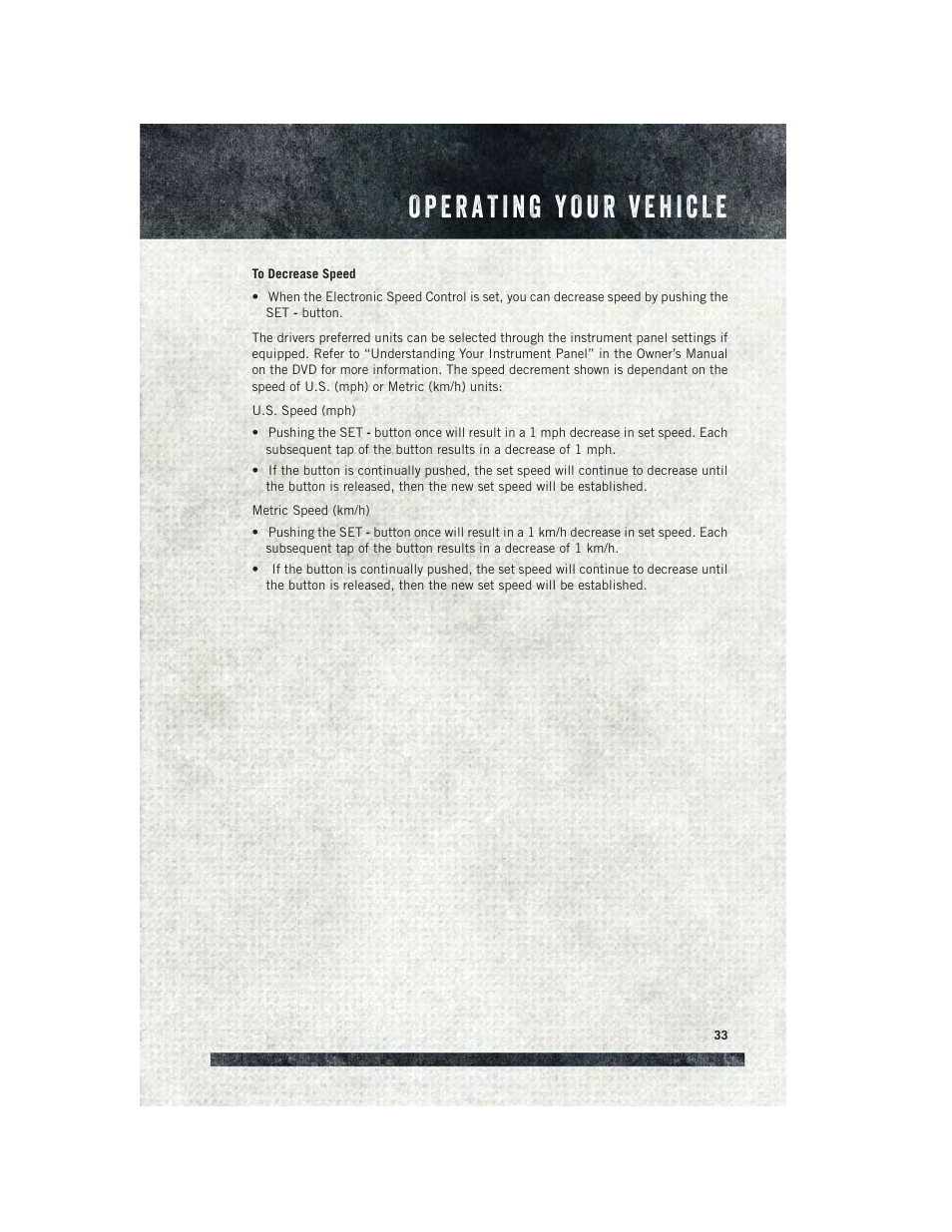 Ram Trucks 2015 ProMaster City - User Guide User Manual | Page 35 / 124