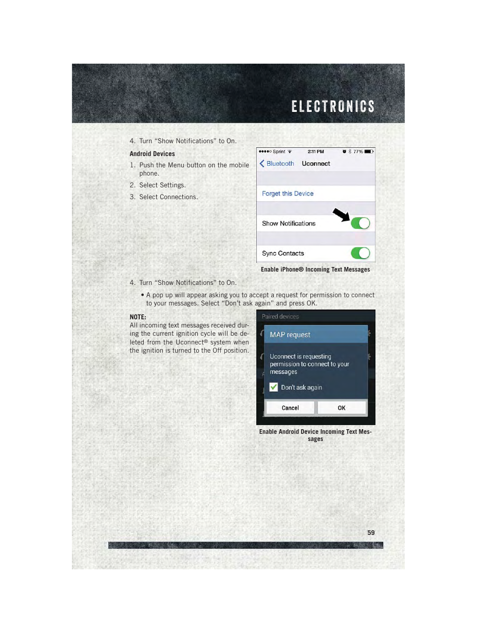 Ram Trucks 2015 ProMaster City - User Guide User Manual | Page 61 / 124