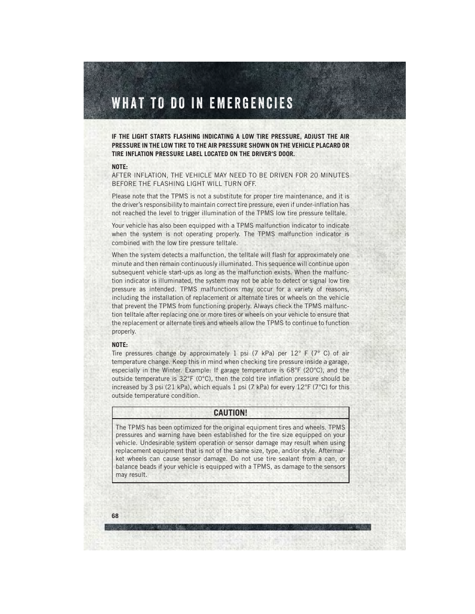 Ram Trucks 2015 ProMaster City - User Guide User Manual | Page 70 / 124