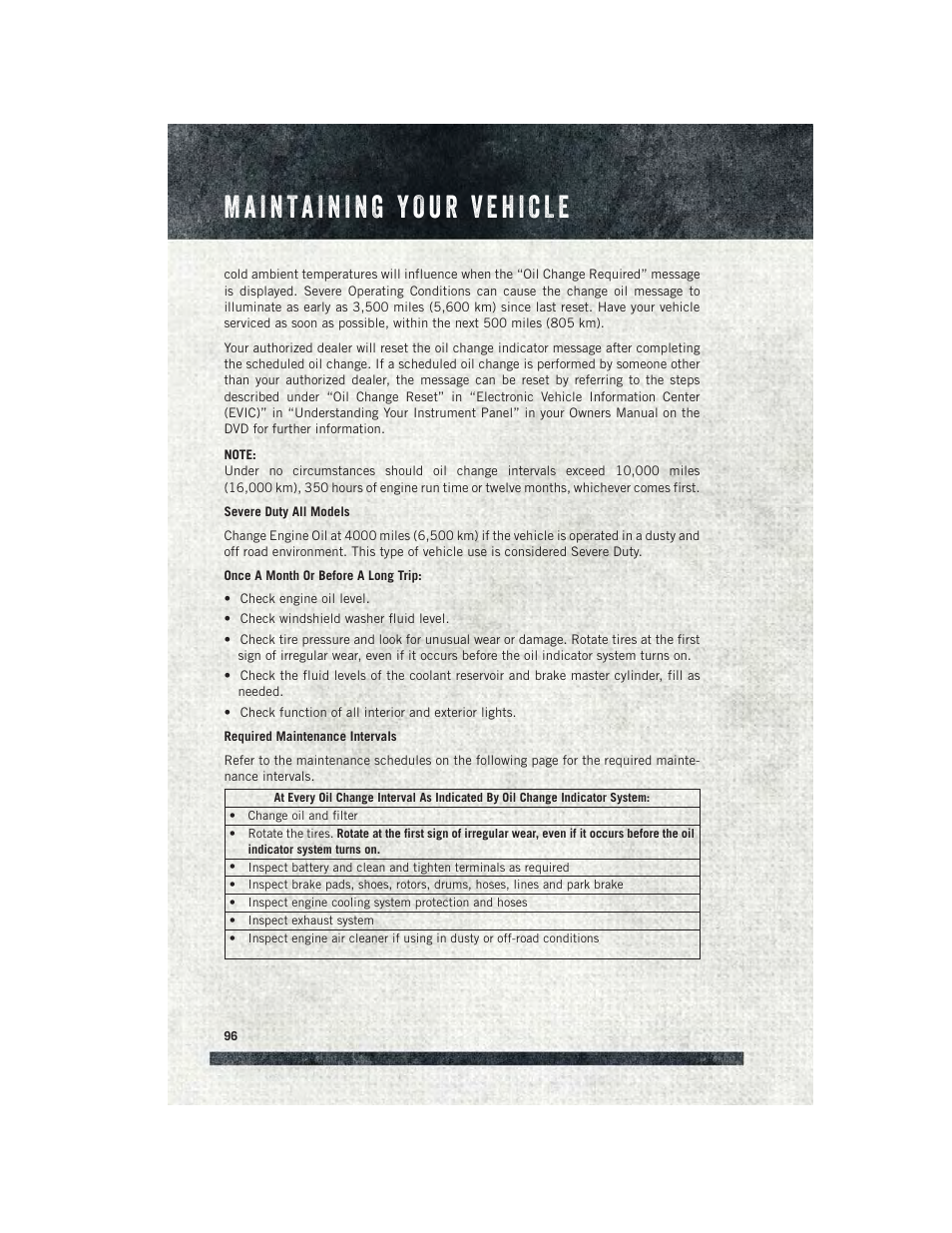 Ram Trucks 2015 ProMaster City - User Guide User Manual | Page 98 / 124
