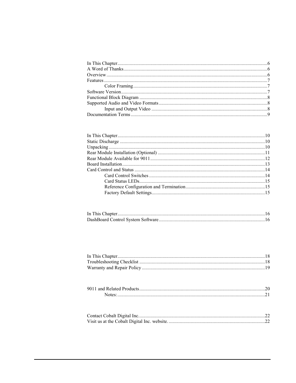 Cobalt Networks 9011 User Manual | Page 5 / 22