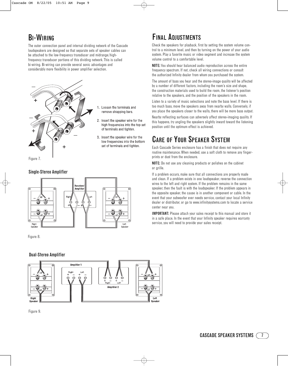 Cascade 7 User Manual | Page 7 / 8