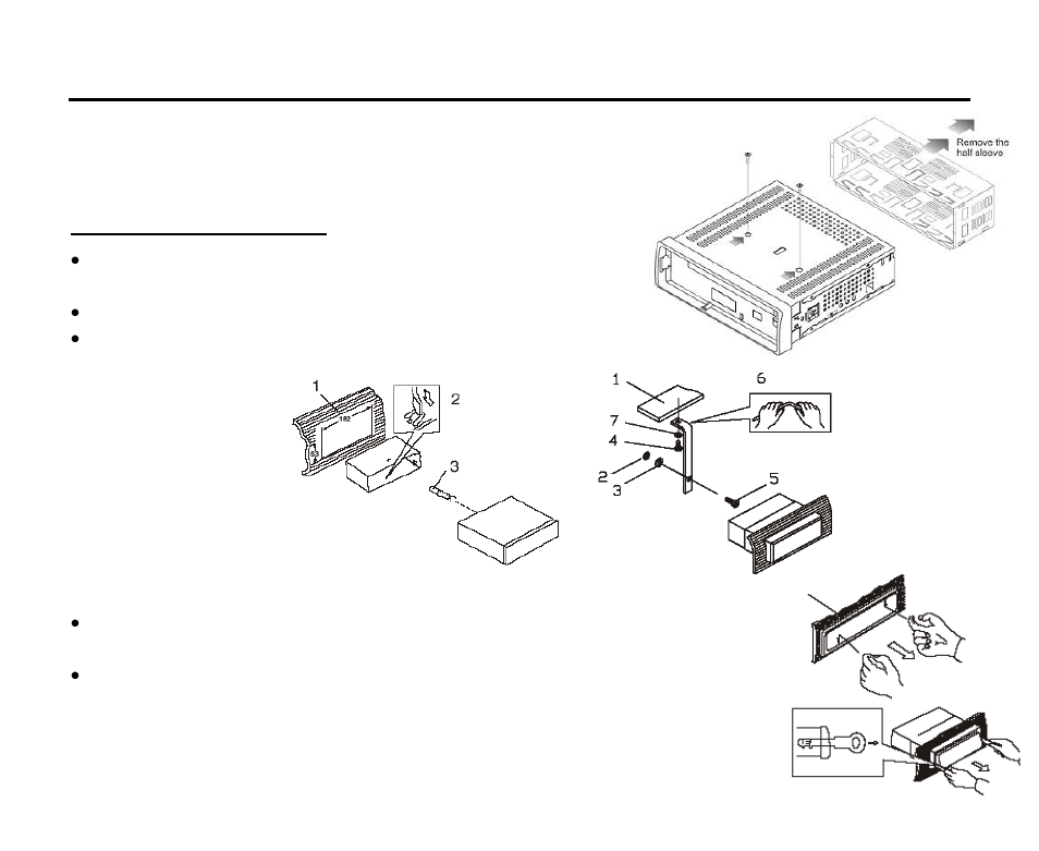 Installation/ connection | Hyundai H-CDM8044 User Manual | Page 4 / 64
