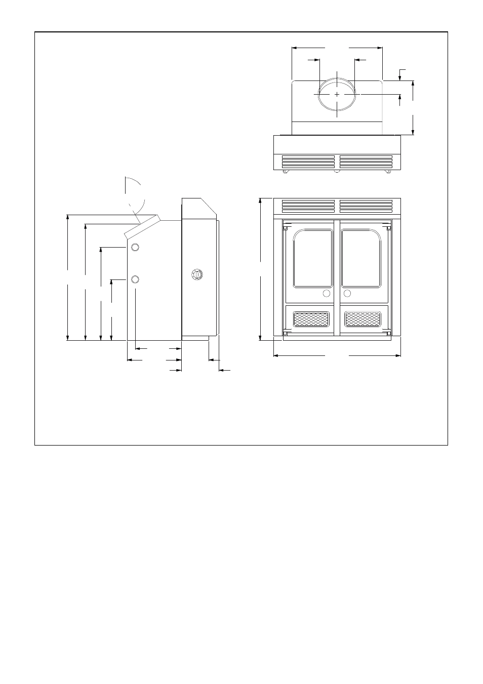 Charnwood la30ib overall dimensions | Charnwood LA30iB User Manual | Page 13 / 14