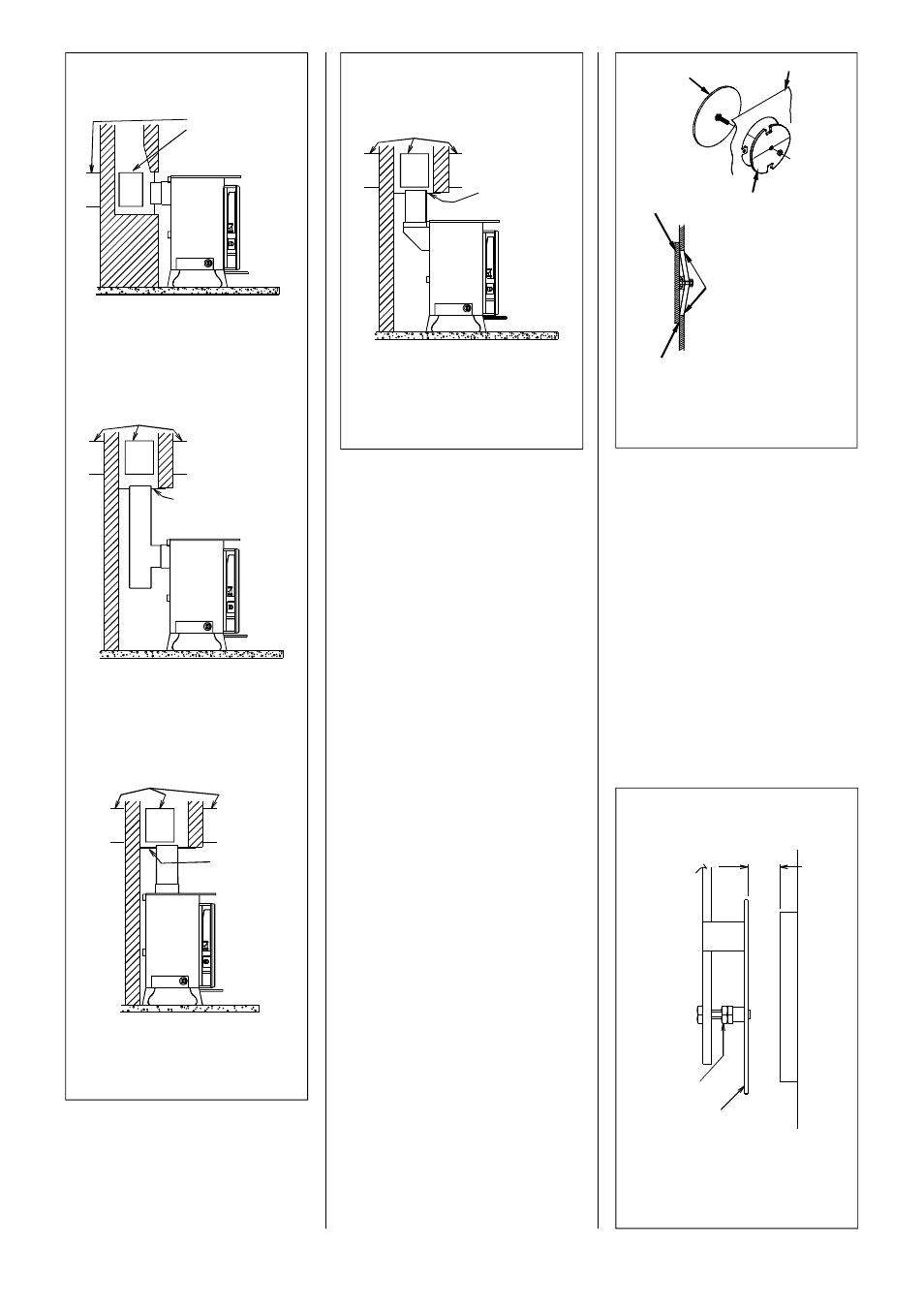 Connections to flues soot doors, Thermostat | Charnwood Country 14B User Manual | Page 8 / 11