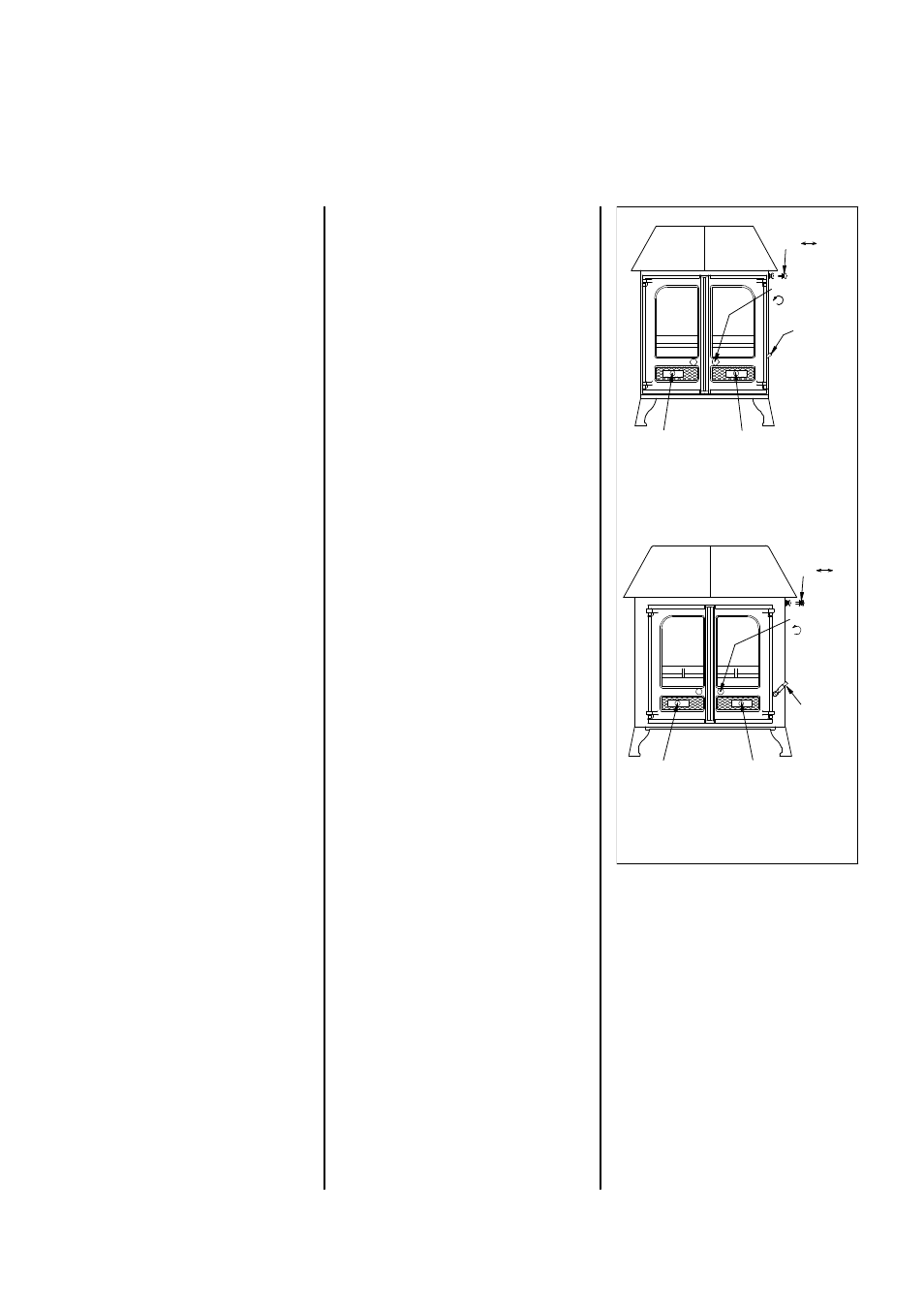 Fuels, Smokeless fuels, Coal | Wood, Peat, Door operation, Multifuel grate | Charnwood Country 12 Mk2 User Manual | Page 3 / 11