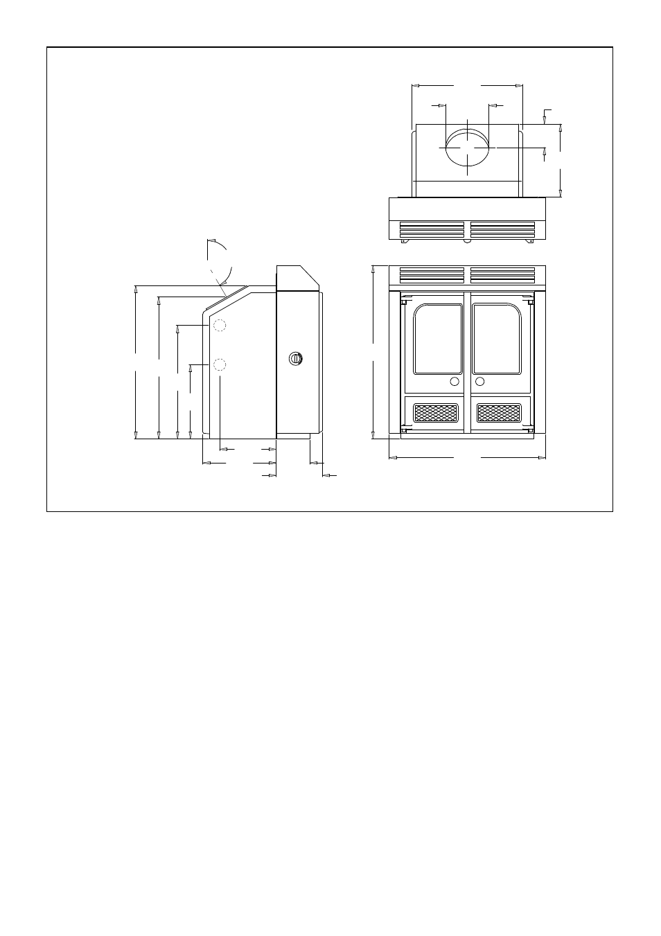 Charnwood la20i overall dimensions | Charnwood Roomheater User Manual | Page 10 / 10