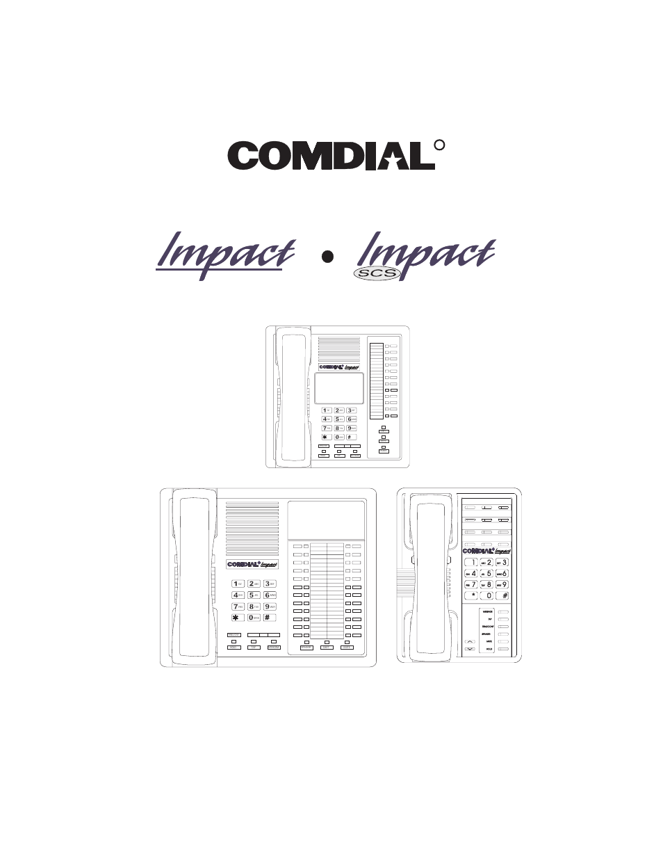 Vertical Communications Impact SCS 8212S User Manual | 80 pages
