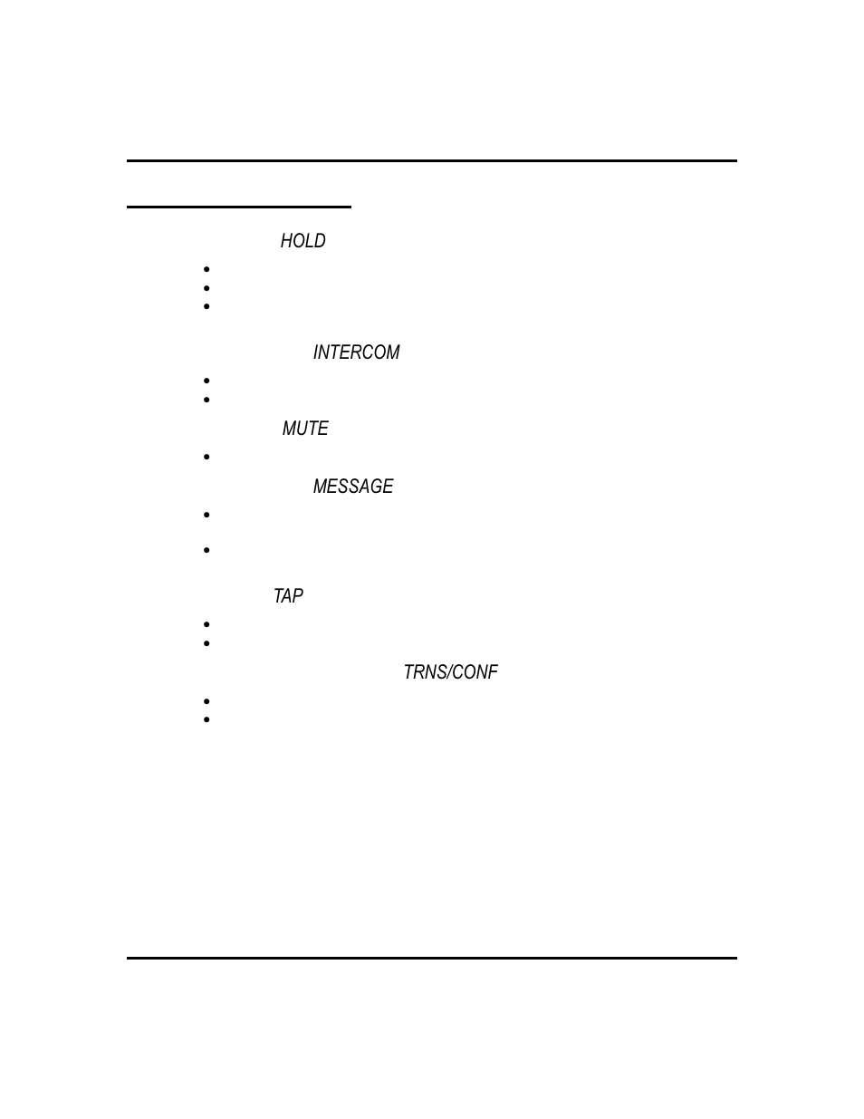 Your station™s buttons 4, Functions, 4, Function, 4 | Your station’s buttons | Vertical Communications DSU II User Manual | Page 10 / 64