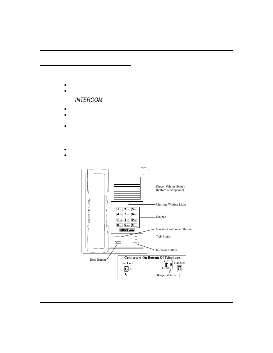 Your station™s display lights 6, Meaning of asso ci ated light, 6, Lights, display, 6 | Your station’s display lights, Next to intercom button, Above the keypad (8101n only), Impact 8101n single line telephone | Vertical Communications DSU II User Manual | Page 12 / 64