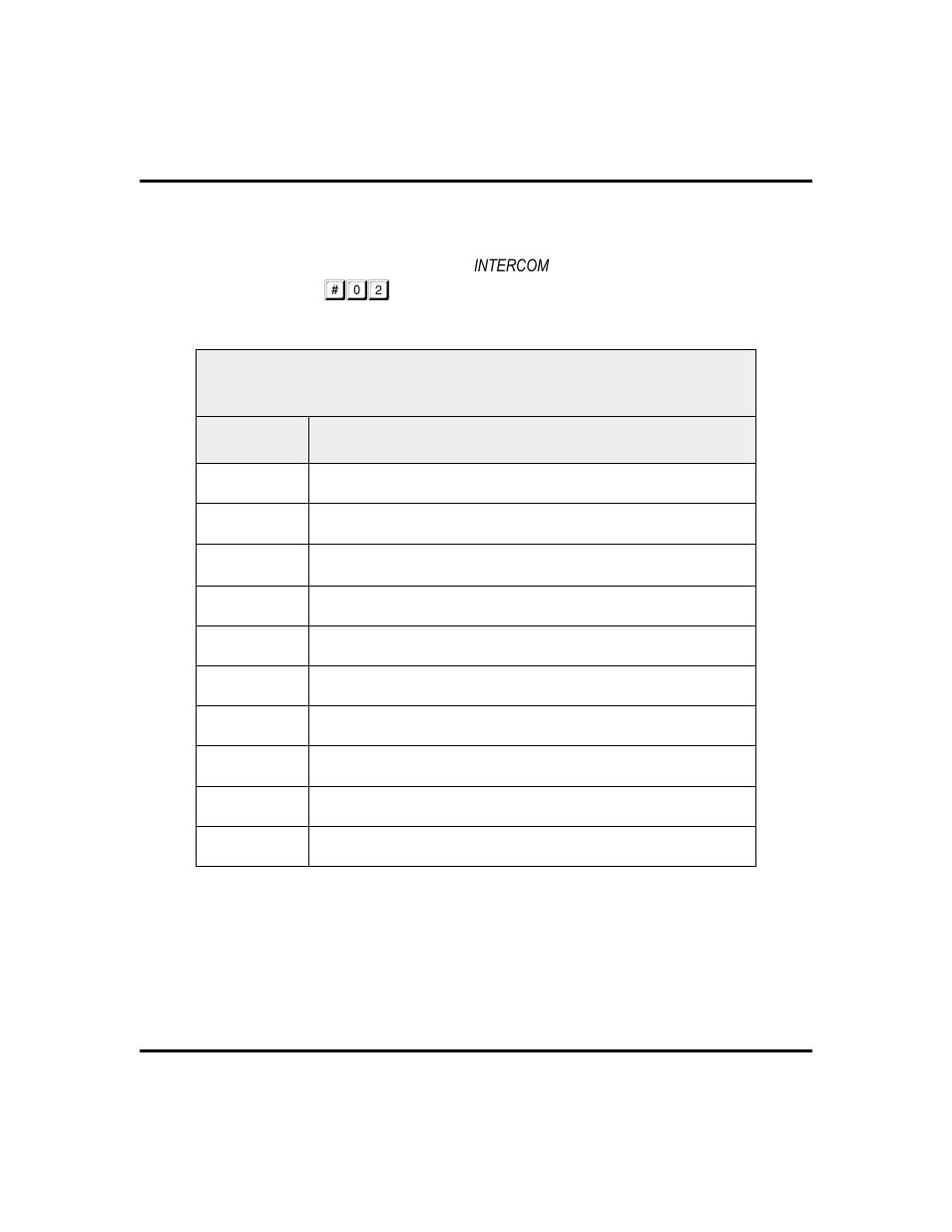 Message table, 29 | Vertical Communications DSU II User Manual | Page 35 / 64