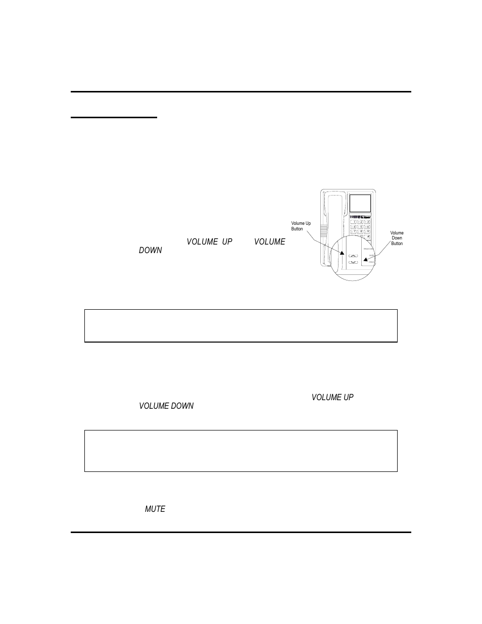 Volume control 38, Handset, setting volume, 38, Setting the volume, 38 | Turning off, 38, Initial settings, 38, Function, 38, Volume control, Setting current volume level, Muting your station (not available on 8101n), Impact scs volume buttons | Vertical Communications DSU II User Manual | Page 44 / 64