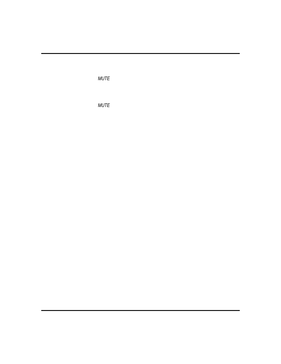 Mute, 39 | Vertical Communications DSU II User Manual | Page 45 / 64