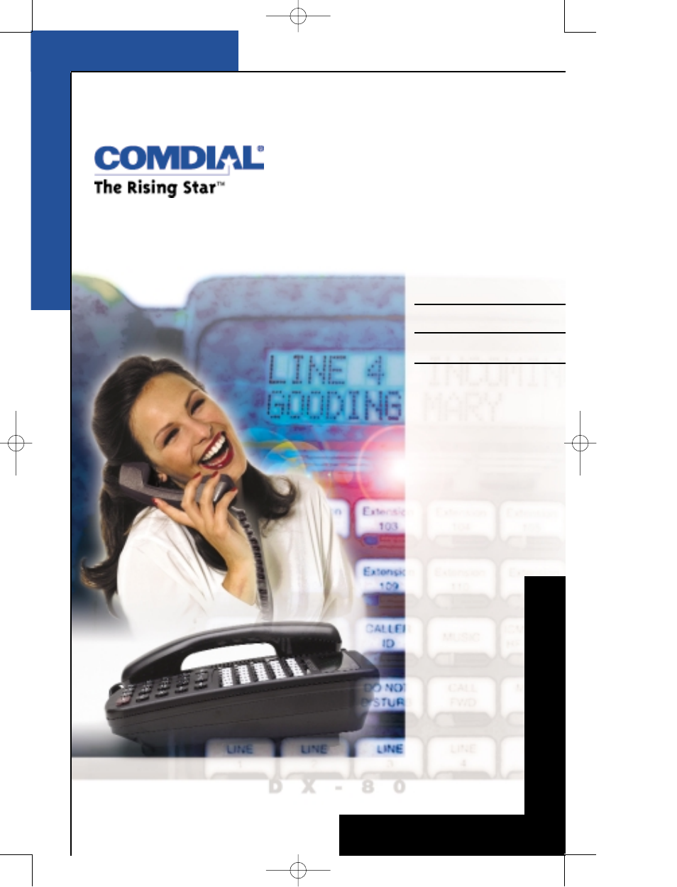 Vertical Communications DX-80TM User Manual | 55 pages