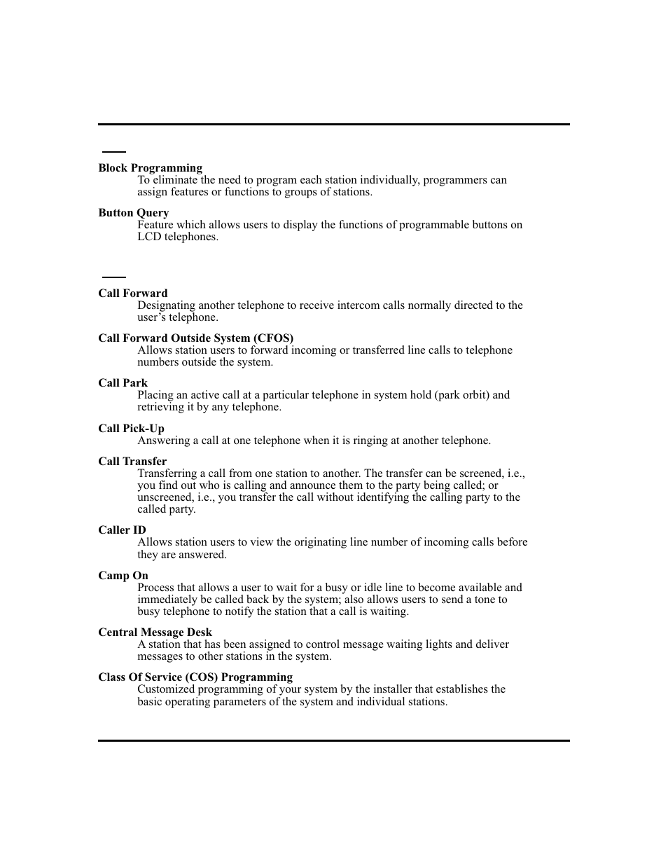 Vertical Communications and FXT User Manual | Page 108 / 132