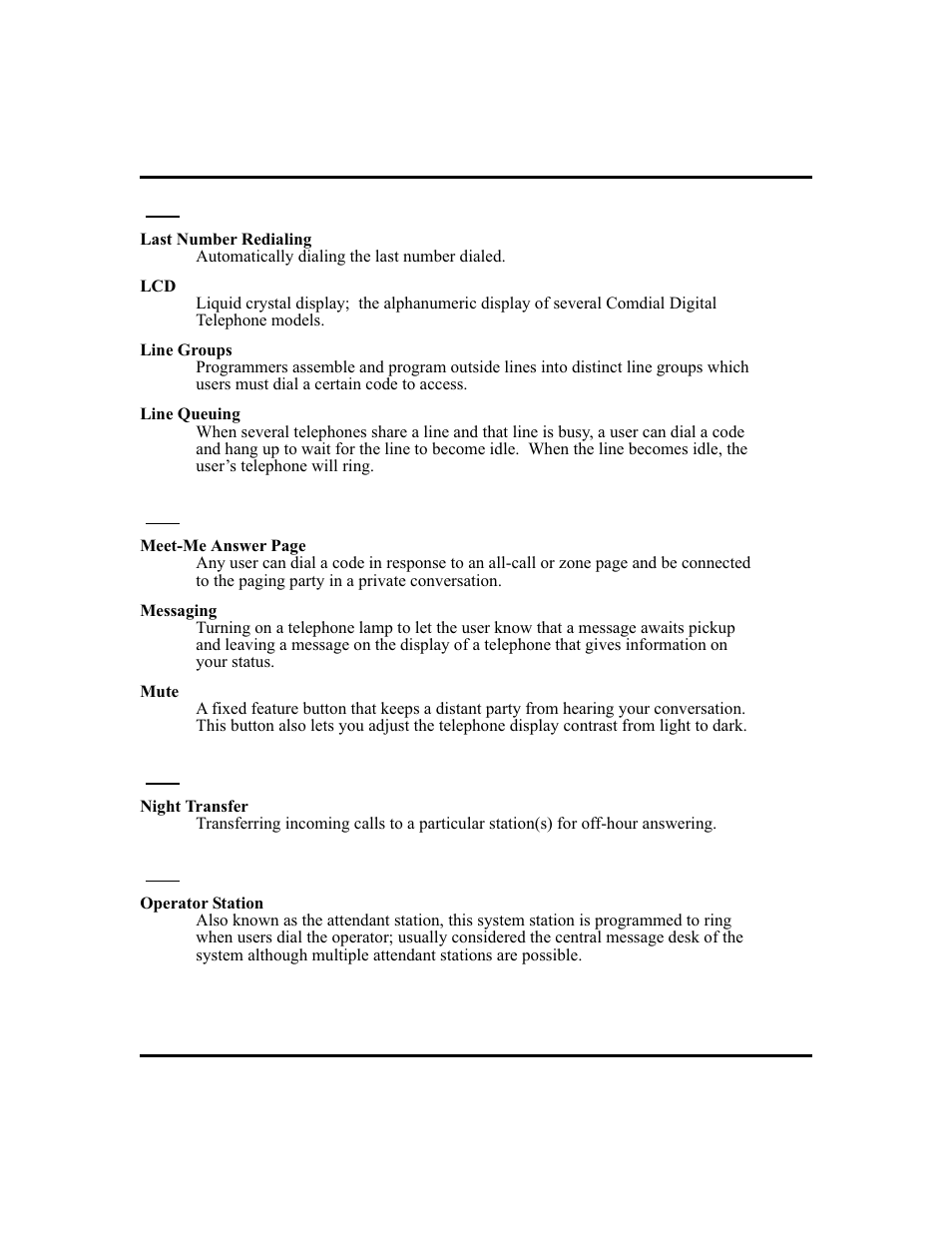 Vertical Communications and FXT User Manual | Page 111 / 132