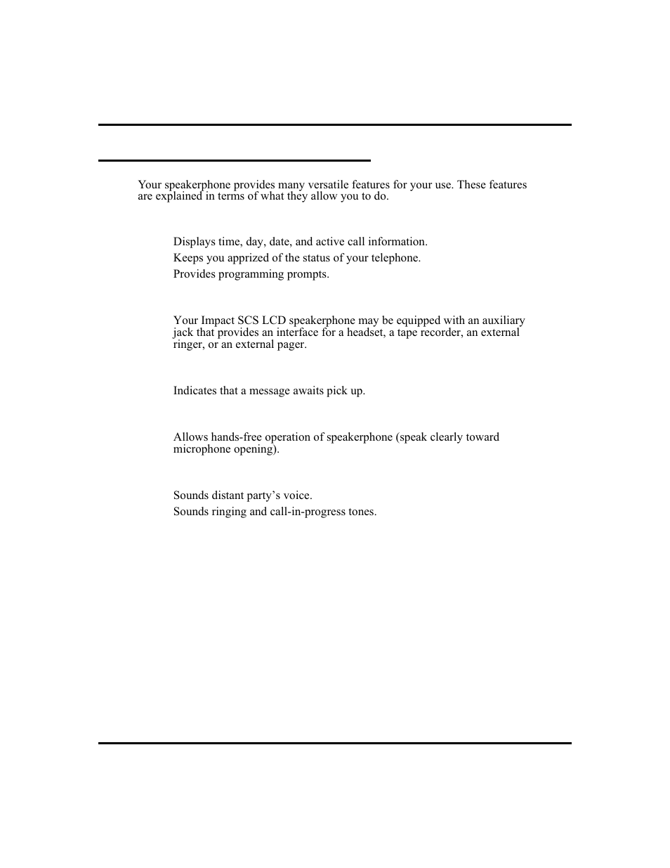 Under standing the basic functions 7, Basic function, 7, Button functions, 7 , 9 | Understanding the basic functions | Vertical Communications and FXT User Manual | Page 15 / 132