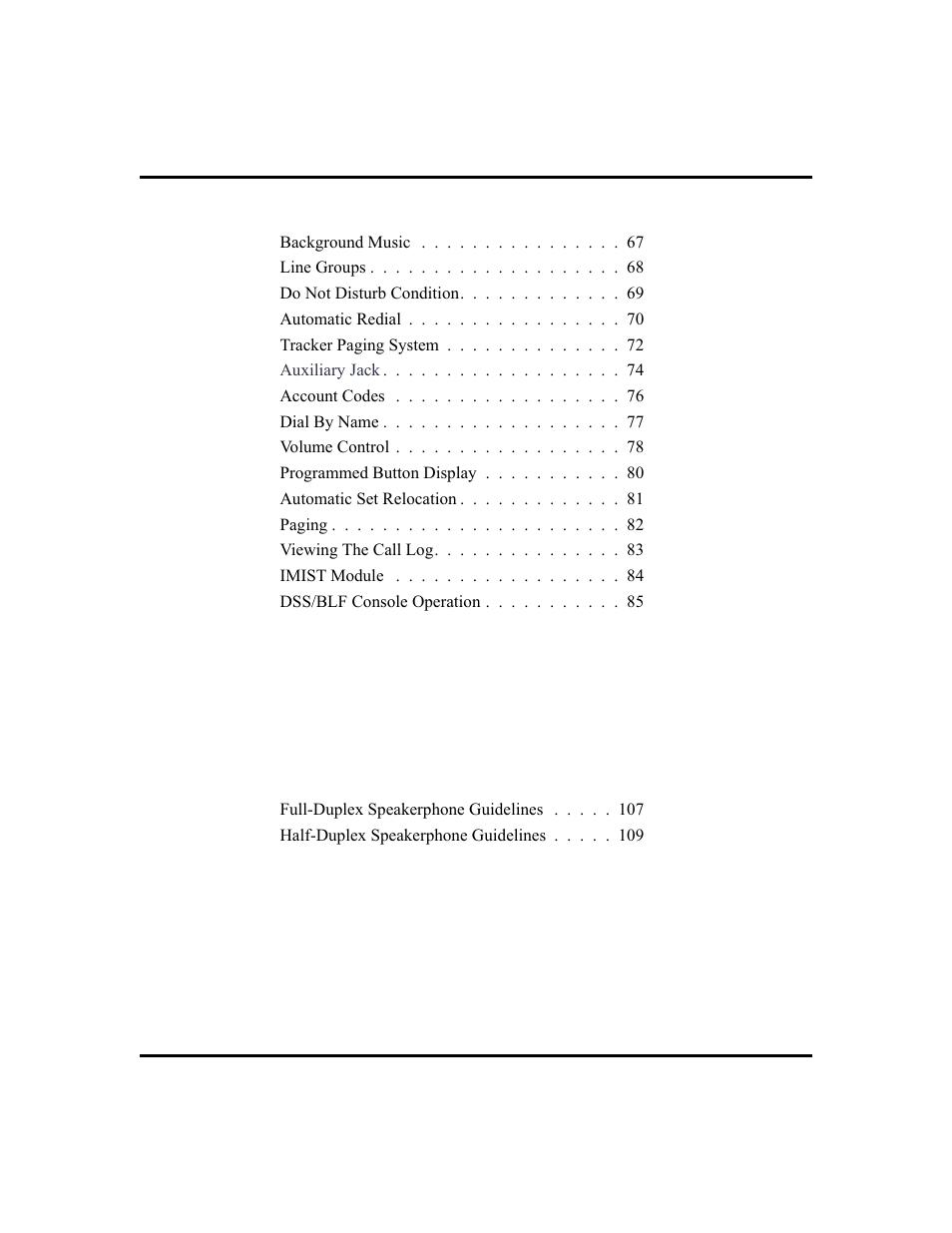 Vertical Communications and FXT User Manual | Page 7 / 132
