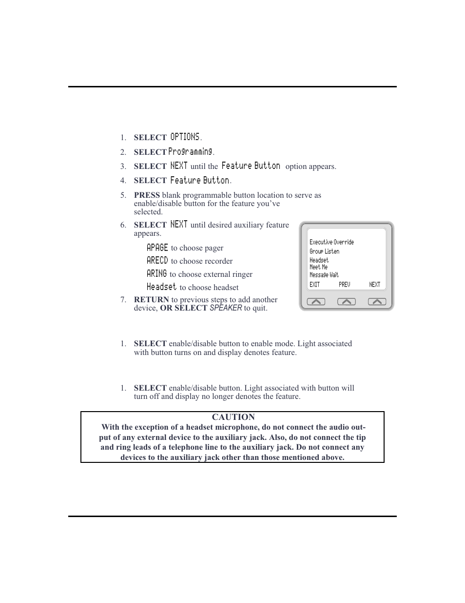 Entering for incoming calls, 75, Connecting an external ringer, 75 | Vertical Communications and FXT User Manual | Page 83 / 132