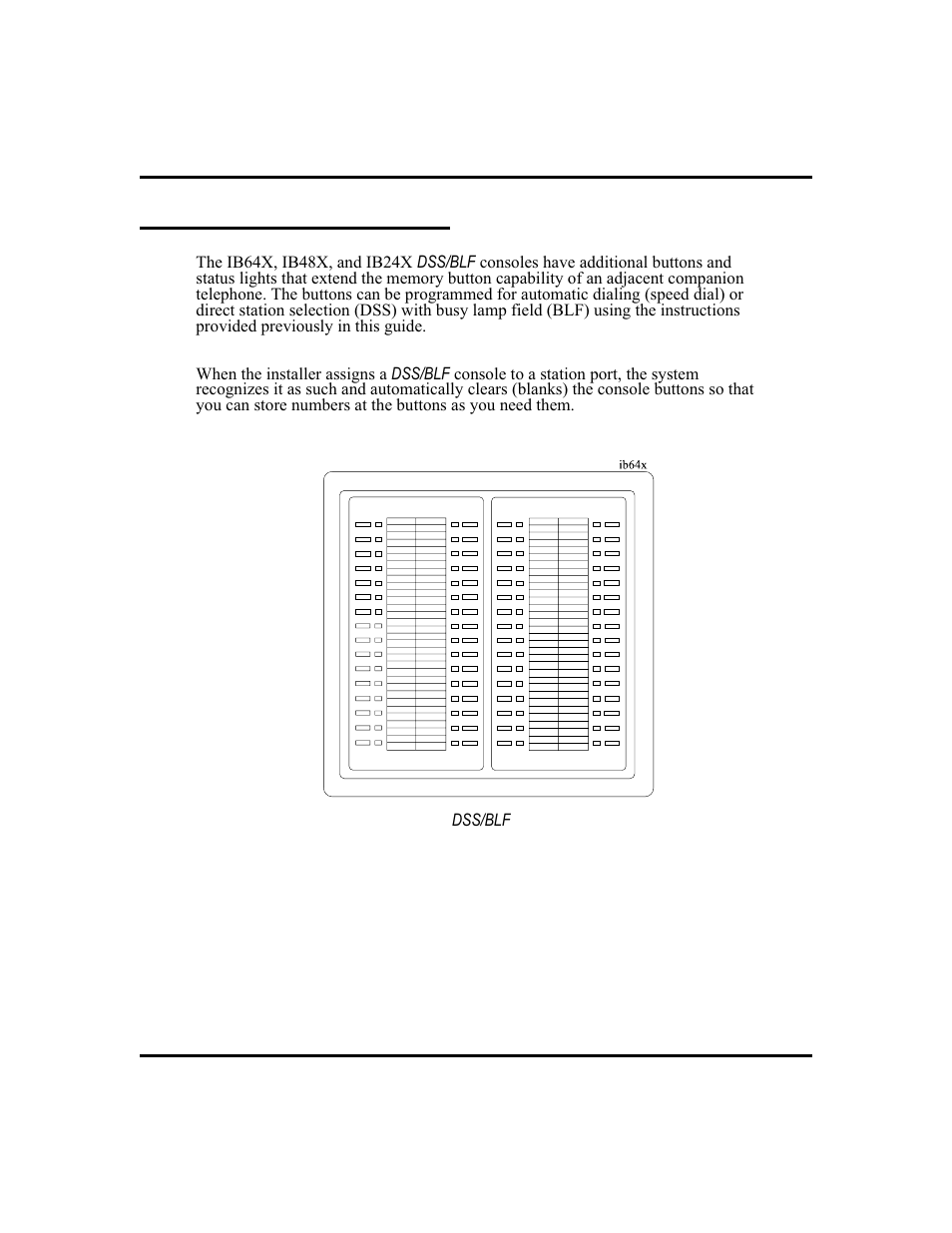 Dss/blf console operation 85, Dss/blf console operation, 85, Dss/blf console operation | Vertical Communications and FXT User Manual | Page 93 / 132