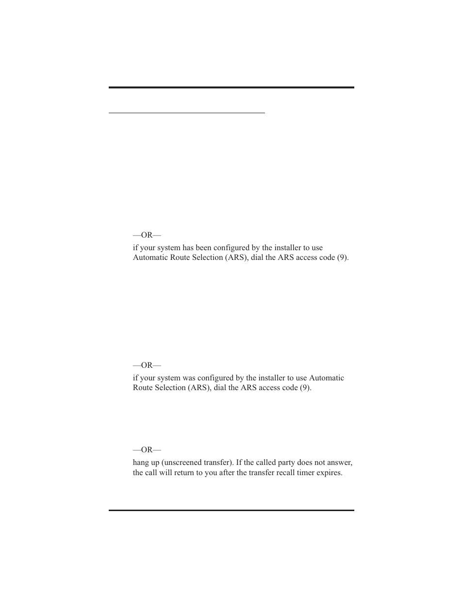 21 using e and m tie lines | Vertical Communications 8412S User Manual | Page 81 / 132