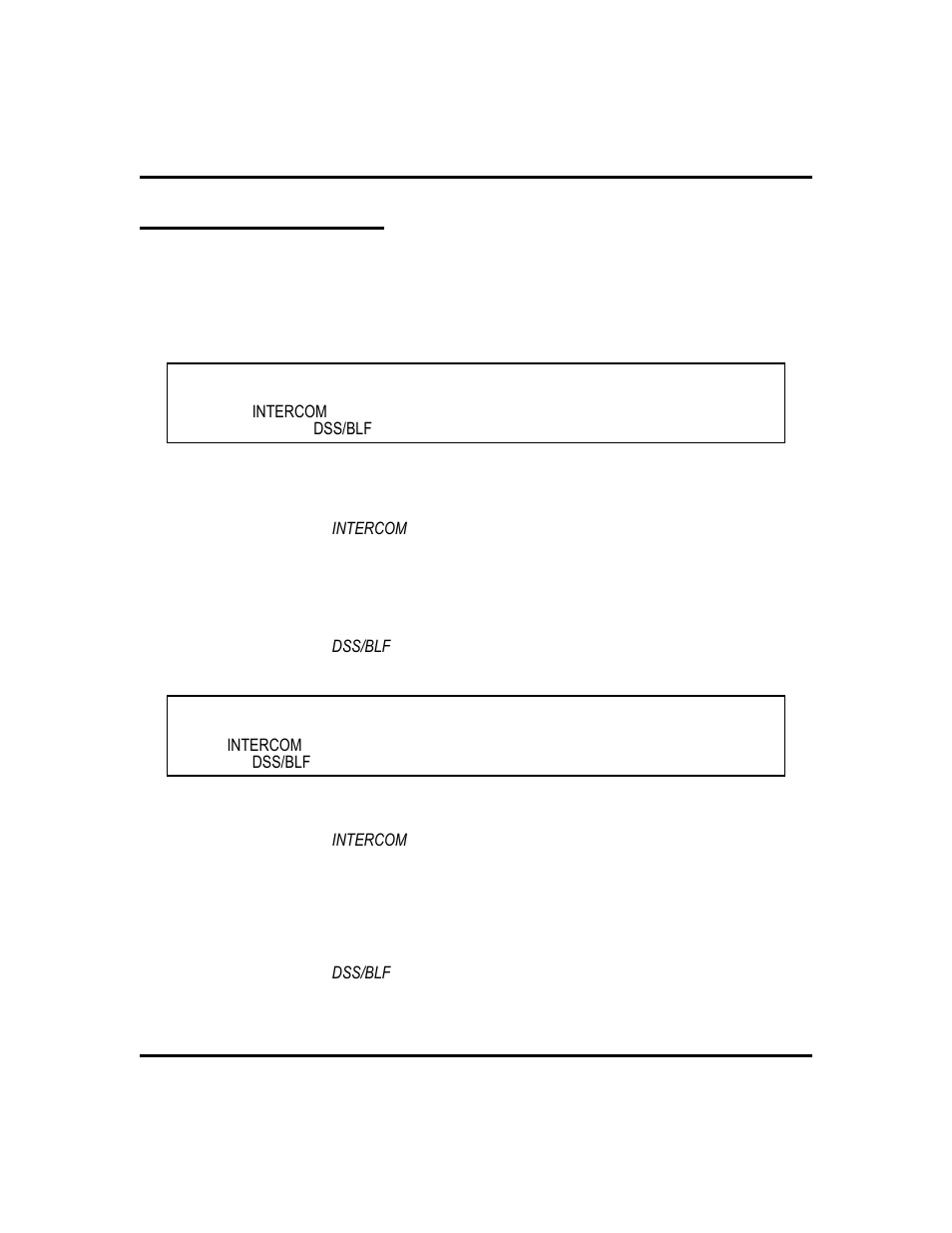 Making intercom calls 24, Dialing intercom numbers (tone-first), 24, Dialing intercom numbers (voice-first), 24 | Making intercom calls | Vertical Communications GCA70-313 User Manual | Page 32 / 108