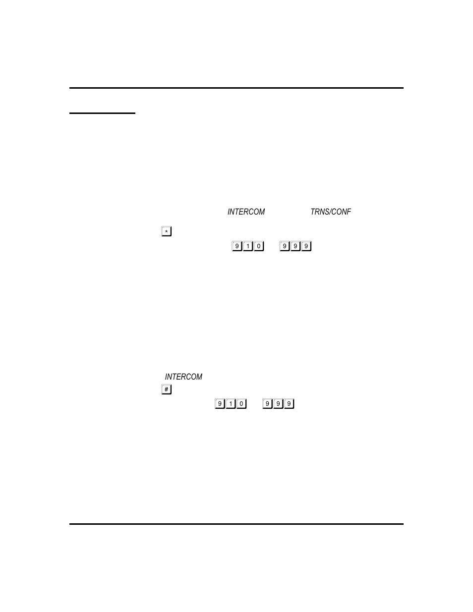 Call parking 40, Call parking, Parking a call | Handling park recalls | Vertical Communications GCA70-313 User Manual | Page 48 / 108