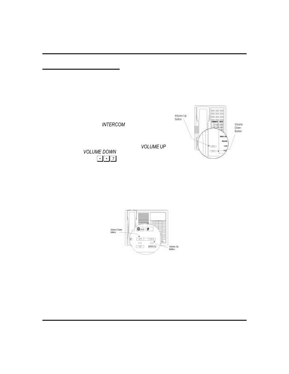 Default volume control 68, Default volume control | Vertical Communications GCA70-313 User Manual | Page 76 / 108
