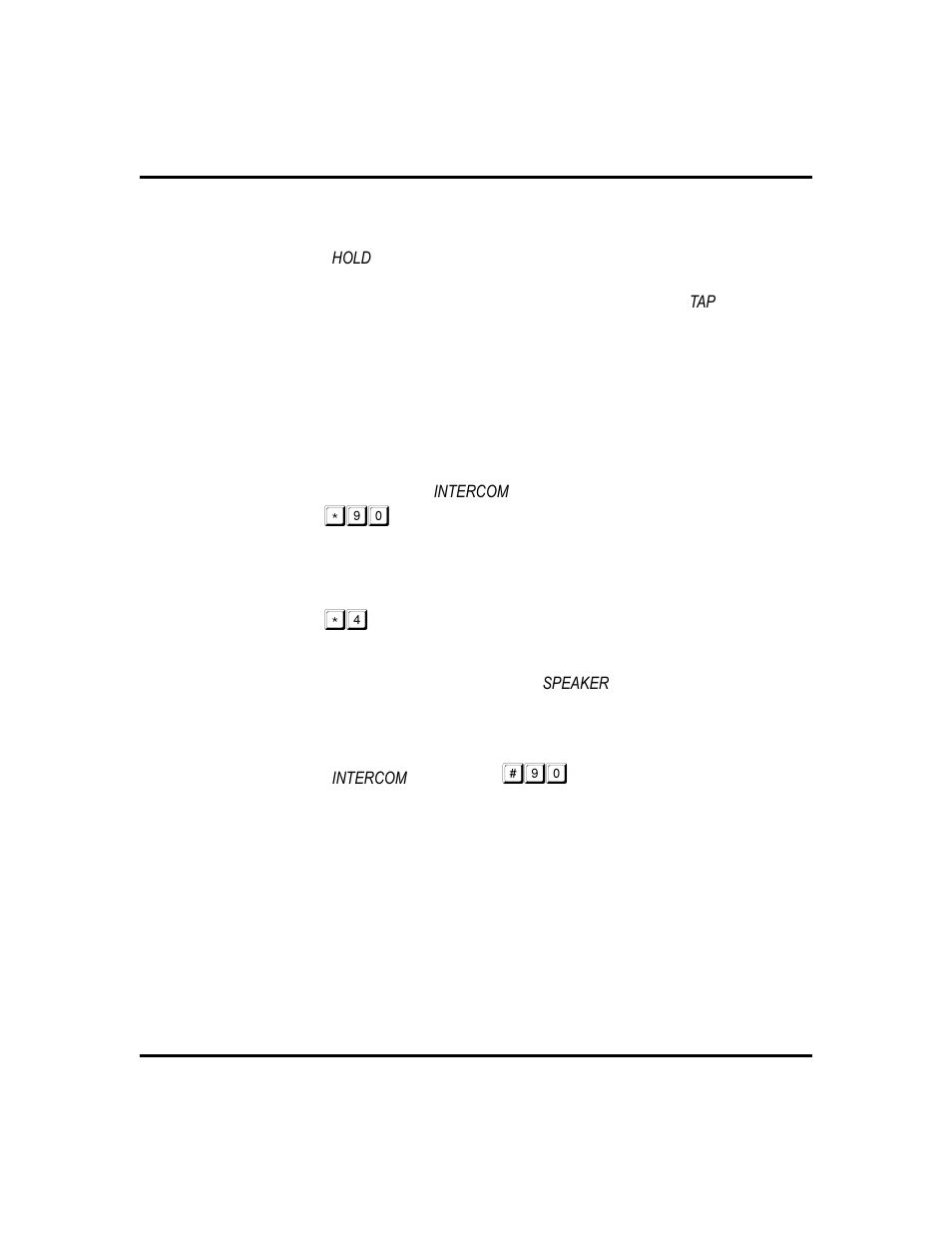 Directed hold | Vertical Communications GCA70-248 User Manual | Page 25 / 92