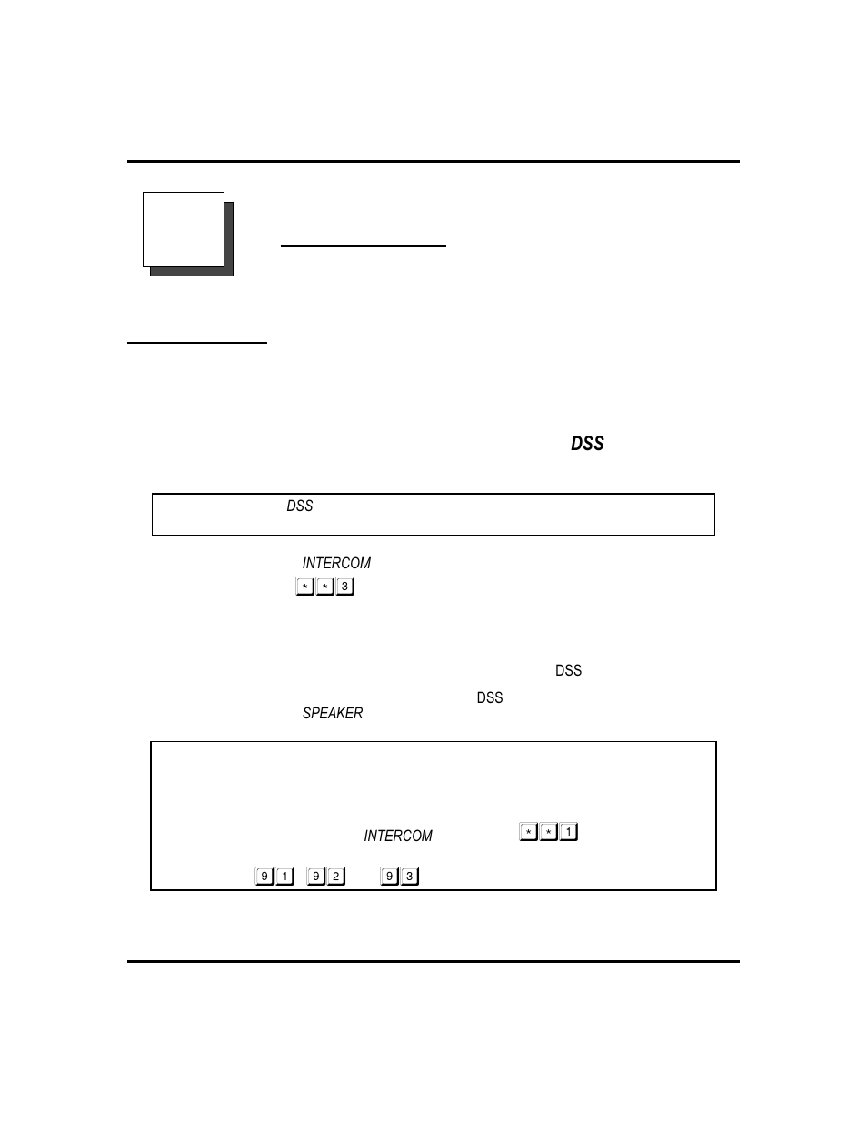 6 programming 45, Dss numbers 45, Programming | Dss numbers | Vertical Communications GCA70-248 User Manual | Page 53 / 92