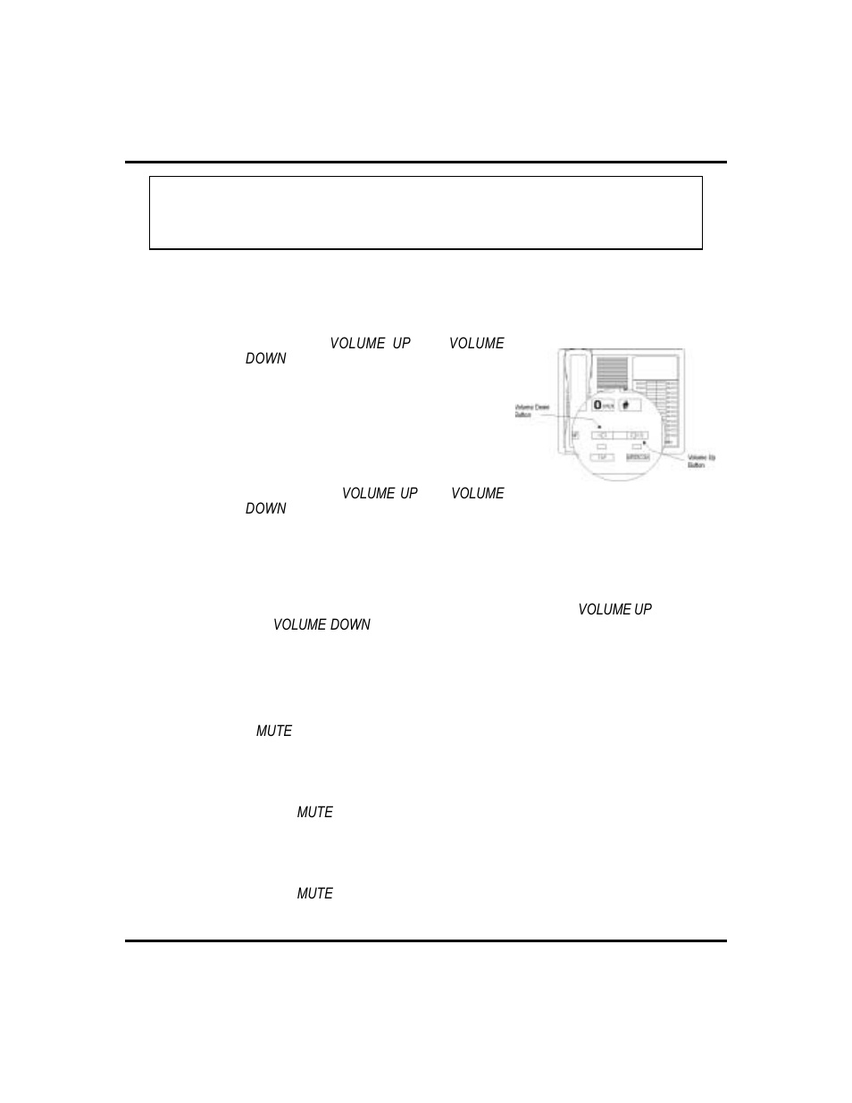 Setting the volume, 55, Mute, 55, Muting your station (not available on 8112n) | Vertical Communications GCA70-248 User Manual | Page 63 / 92