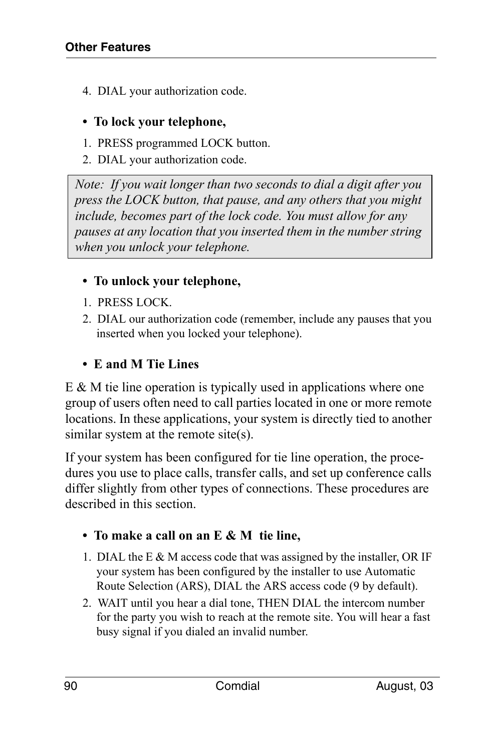 Vertical Communications SCS 8324S User Manual | Page 100 / 174