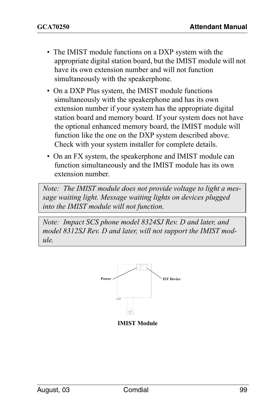 Vertical Communications SCS 8324S User Manual | Page 109 / 174