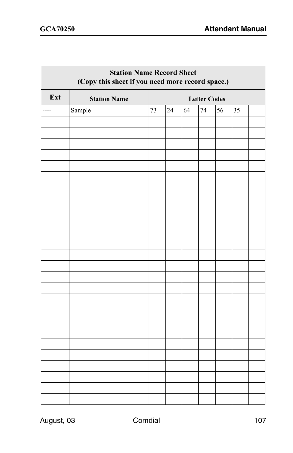 Vertical Communications SCS 8324S User Manual | Page 117 / 174