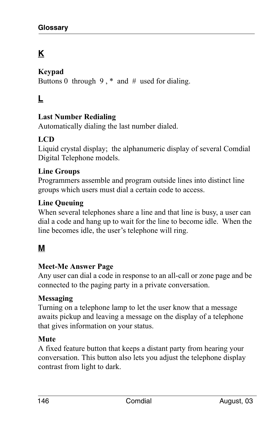 Vertical Communications SCS 8324S User Manual | Page 156 / 174