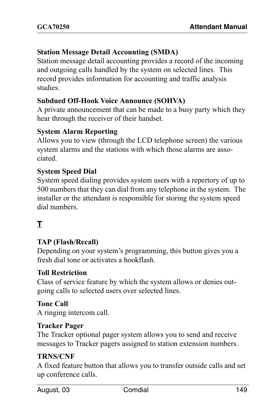 Vertical Communications SCS 8324S User Manual | Page 159 / 174
