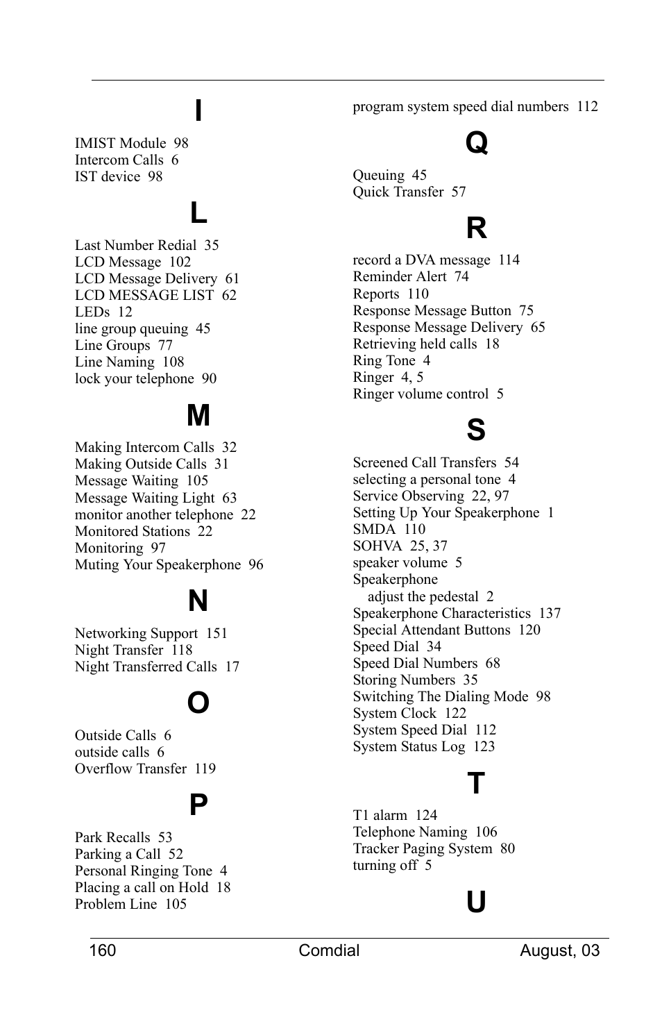 Vertical Communications SCS 8324S User Manual | Page 170 / 174
