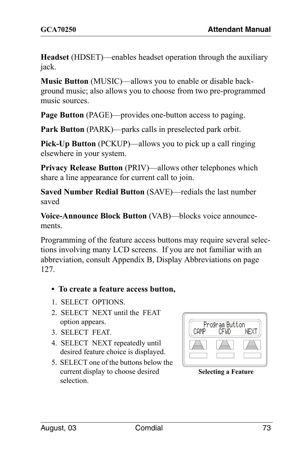 Vertical Communications SCS 8324S User Manual | Page 83 / 174