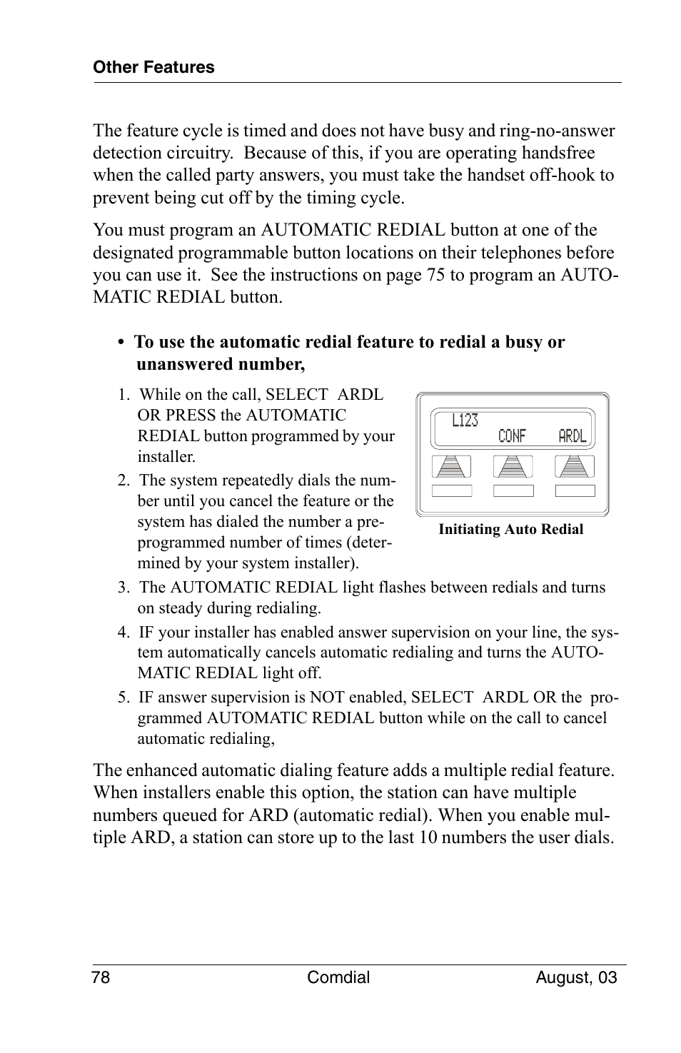 Vertical Communications SCS 8324S User Manual | Page 88 / 174