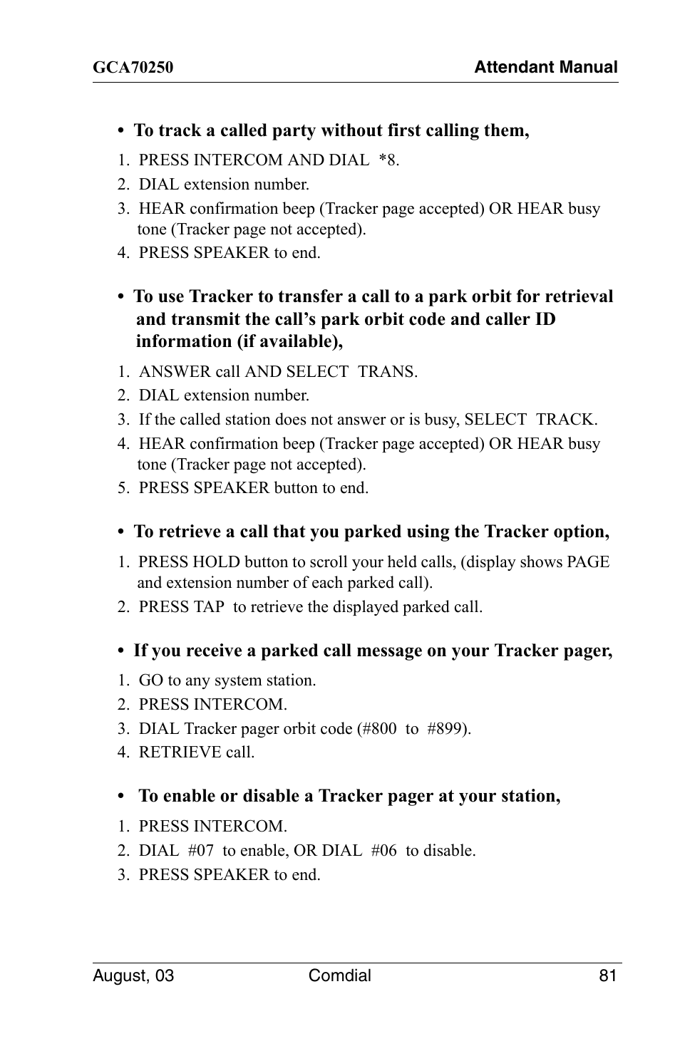 Vertical Communications SCS 8324S User Manual | Page 91 / 174