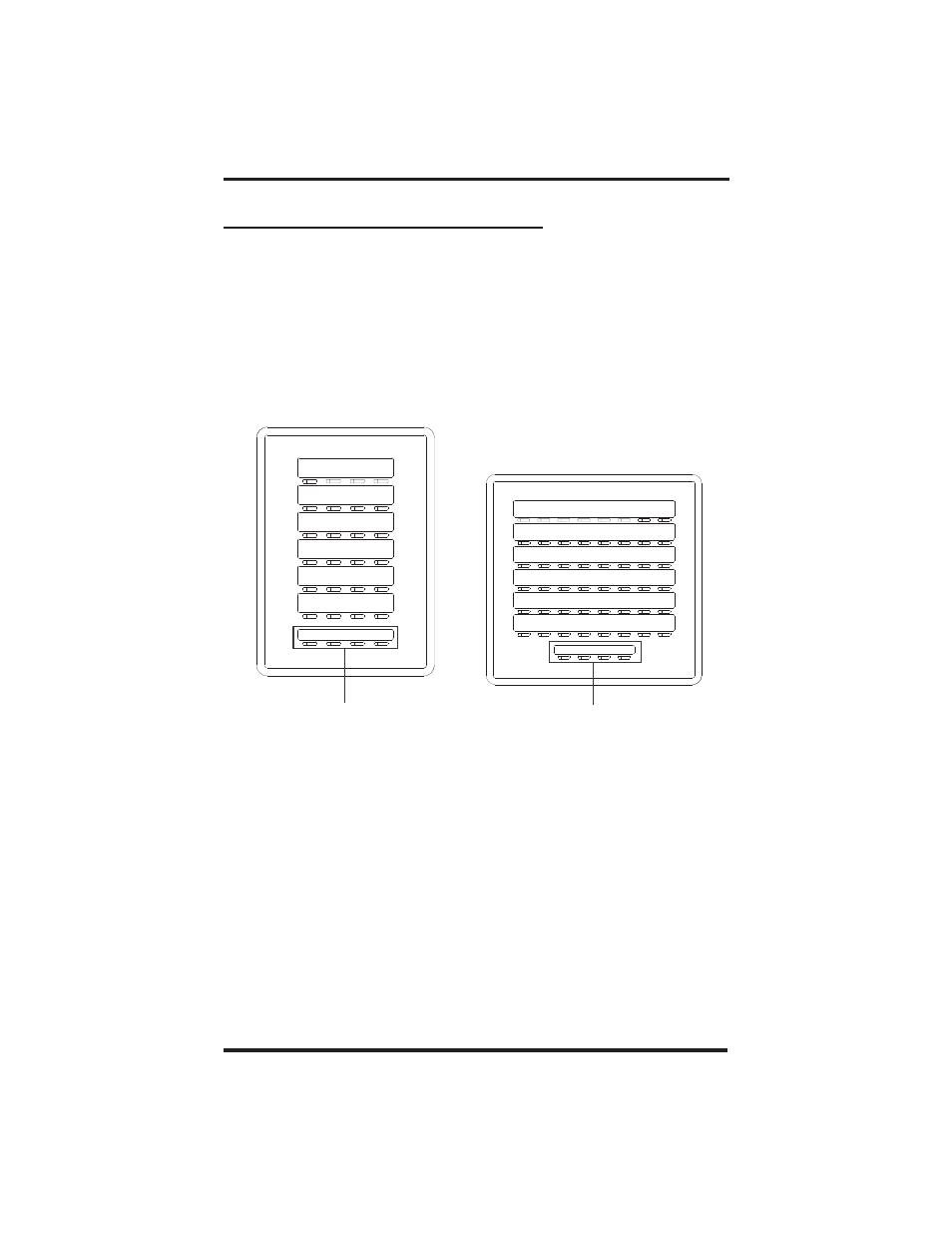 1 accessing the button levels | Vertical Communications DSU and DSU II User Manual | Page 46 / 136